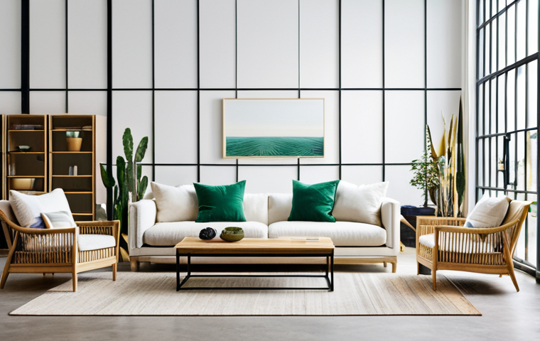 가구디자인 국제 자격증 정보 - **Modern Smart Furniture:** A sleek, modern piece of smart furniture (e.g., a bed or desk) integrati...