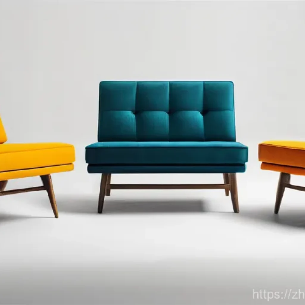 가구디자인 신규 기술 적용 사례 - Here are three detailed image generation prompts in English, designed to be appropriate for a 15+ au...