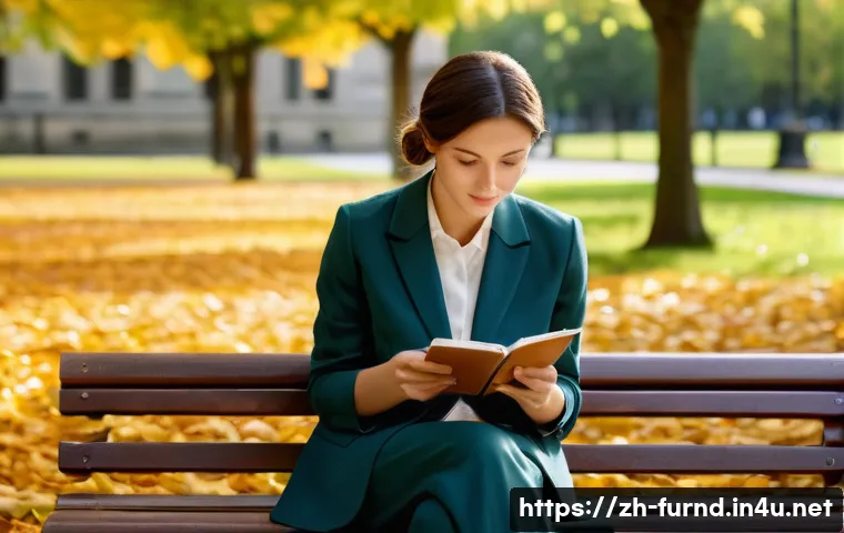가구디자인 직업 만족도 - **Prompt:** A furniture designer, a woman in her early 30s, sits elegantly on a chic park bench in a...