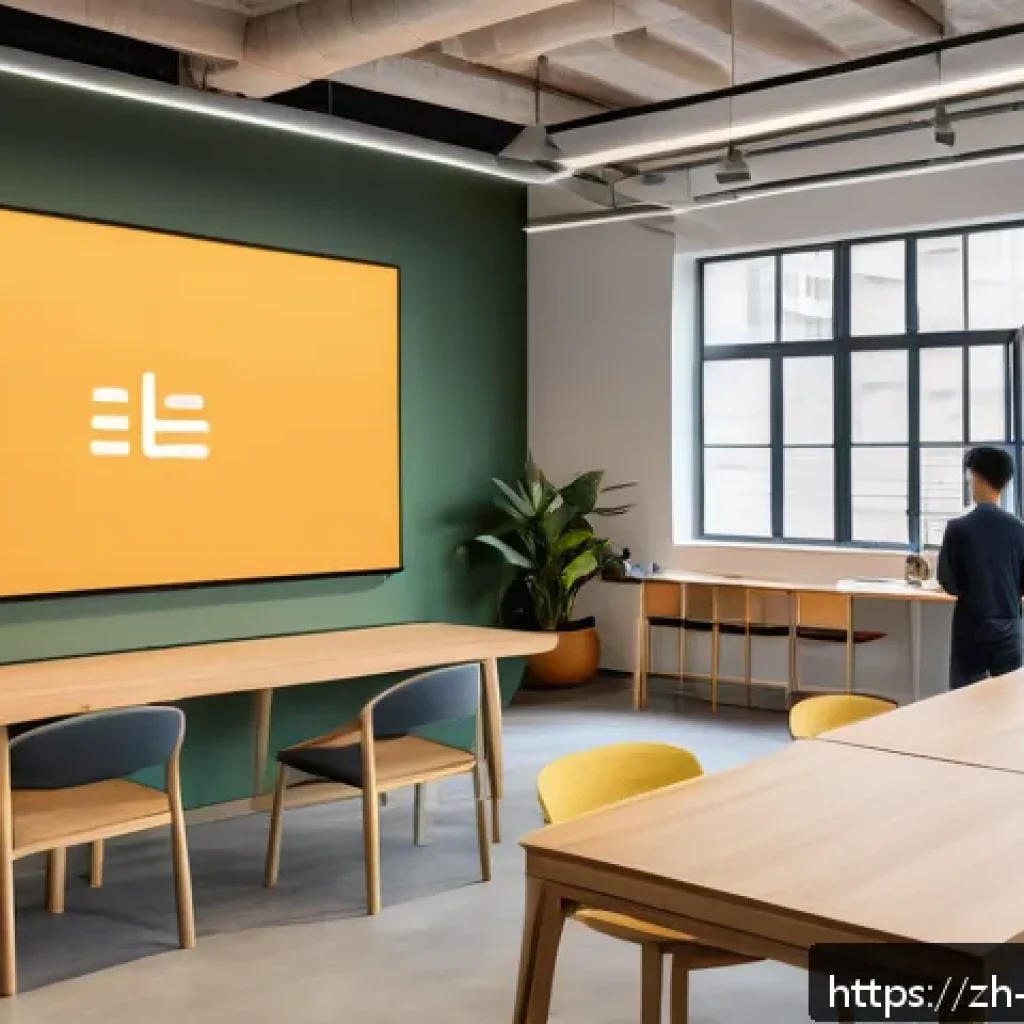 가구디자인 크라우드펀딩 사례 - A modern, eco-friendly furniture showroom featuring innovative modular furniture pieces made from ba...